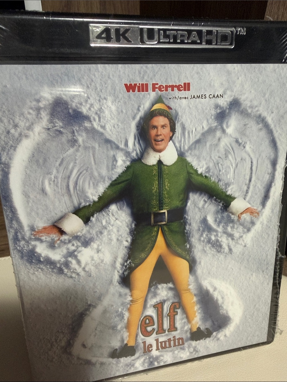 Elf (Le Lutin) - 4K UHD - Will Ferrell - Christmas Classic - Brand New